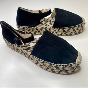 Jimmy Choo Black Suede Delphine Espadrilles